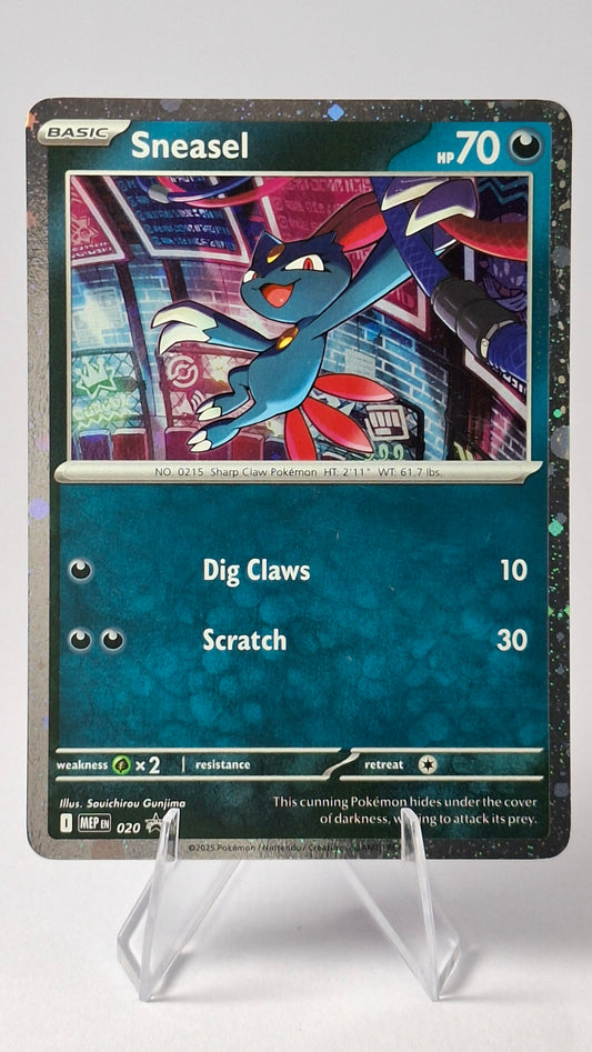 Weavile Evolution Line - Sneasel (Cosmos Holo) + Weavile (Cosmos Holo)