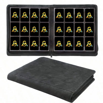 9 Pocket 360 Sleeves Zip Binder