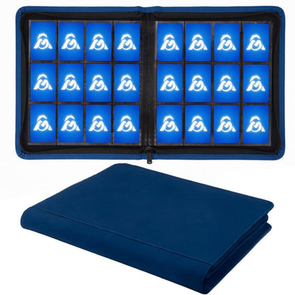 9 Pocket 360 Sleeves Zip Binder