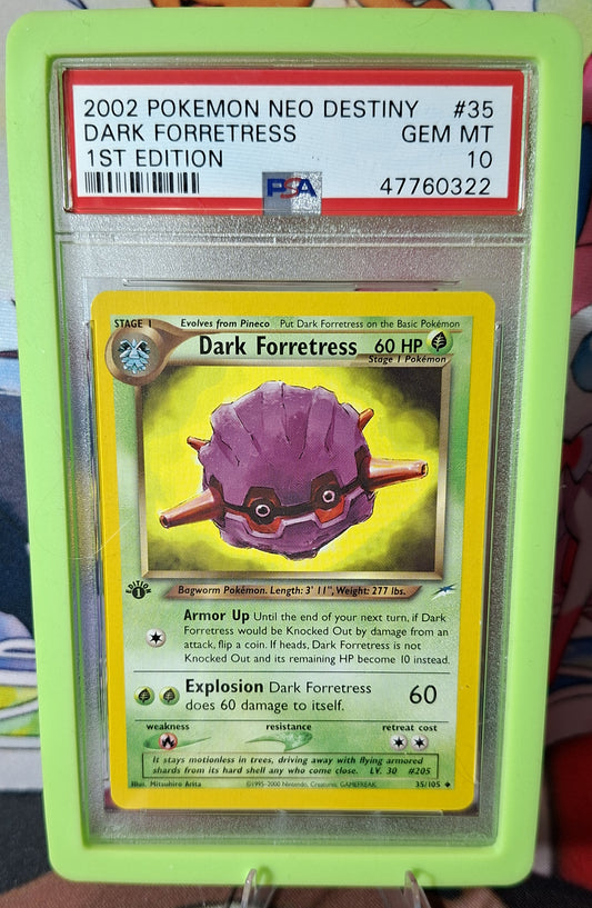 Dark Forretress Neo Destiny Uncommon 35 PSA 10