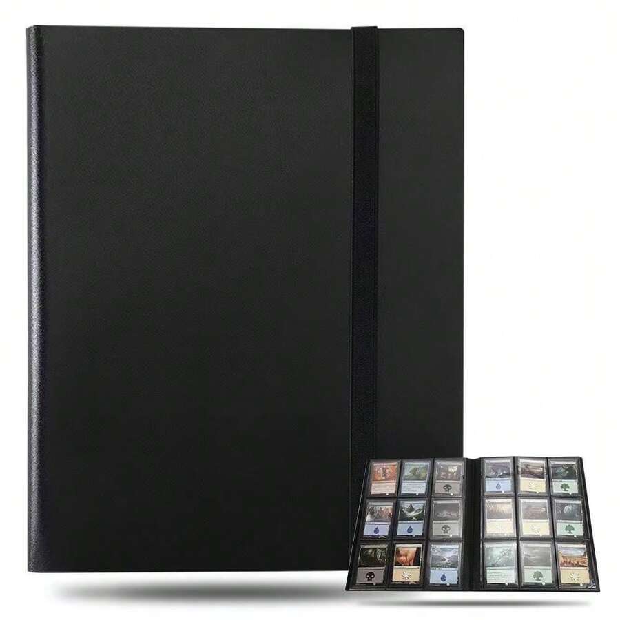 9 Pocket 360 Sleeves Strap Binder