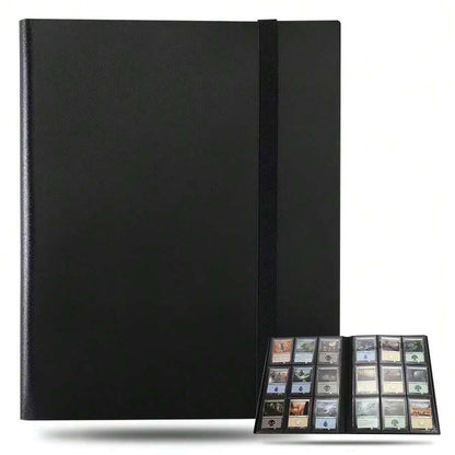 9 Pocket 360 Sleeves Strap Binder