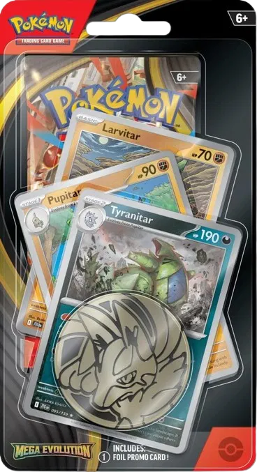 Pokémon: Mega Evolution Premium Checklane Blister [Tyranitar]
