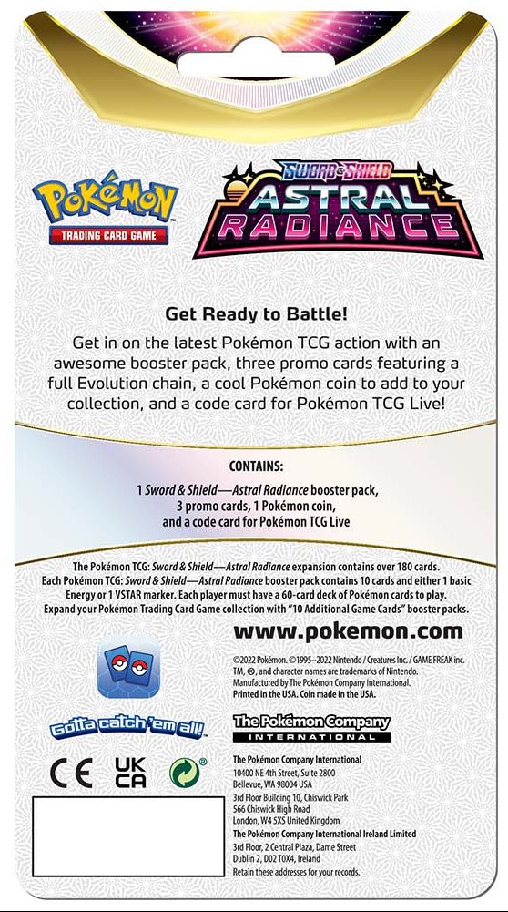 Pokémon: Astral Radiance Premium Checklane Blister [Swampert]