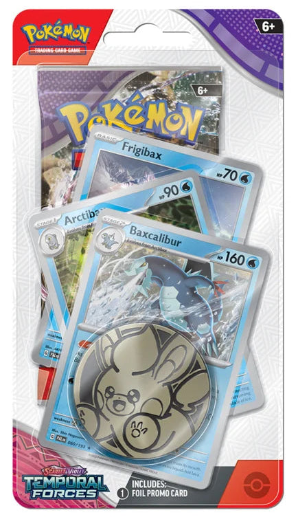 Pokémon Temporal Forces Premium Checklane Blister Baxcalibur