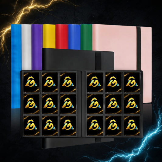 9 Pocket 360 Sleeves Strap Binder