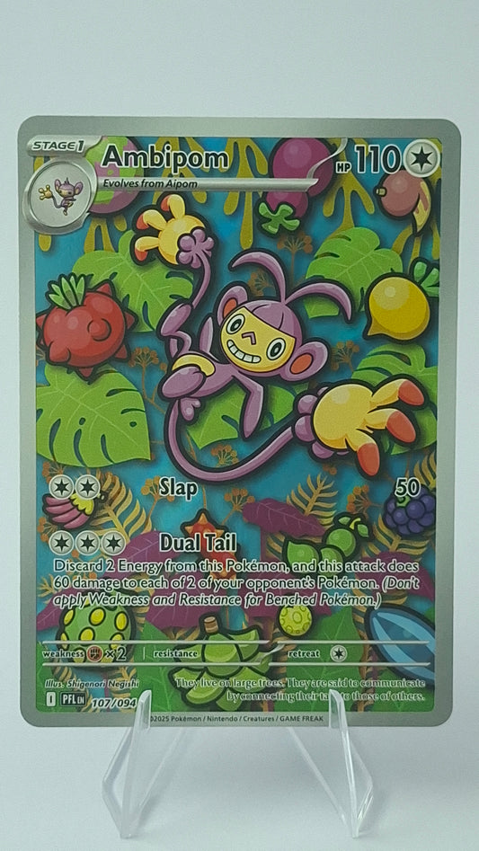 Ambipom 107/094 - ME02 Phantasmal Flames Illustration Rare