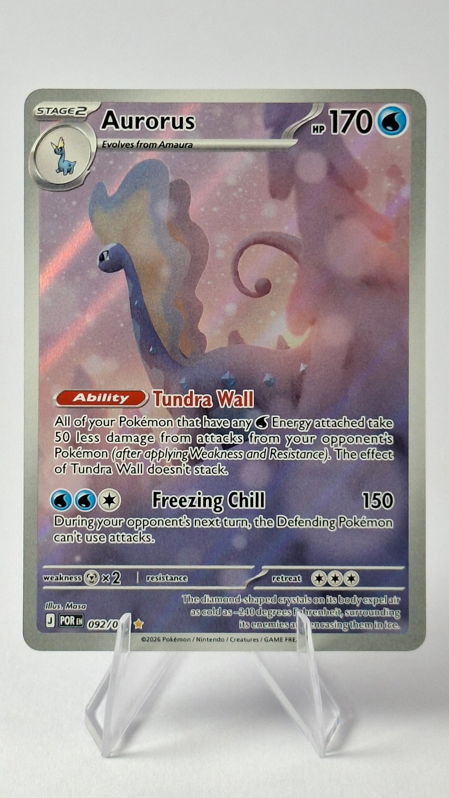 Aurorus Illustration Rare – Perfect Order (092/088)