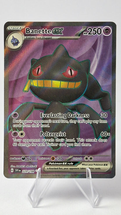 Banette ex 229/198 - Scarlet & Violet Base Set Ultra Rare