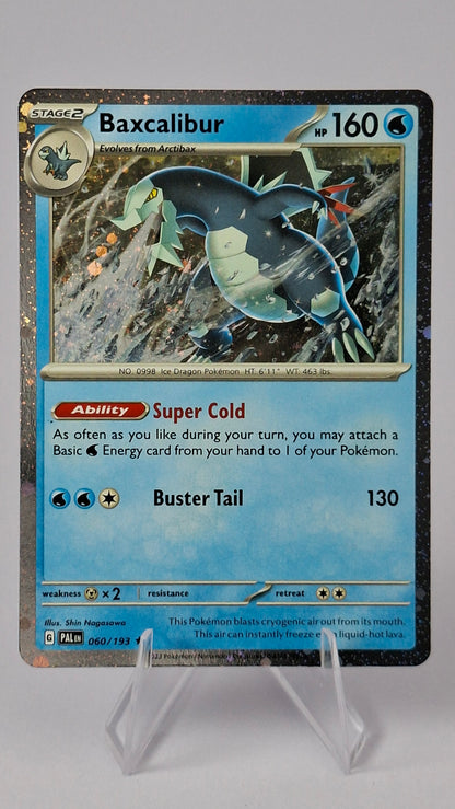 Baxcalibur Evolution Line - Frigibax + Arctibax + Baxcalibur (Cosmos Holo)