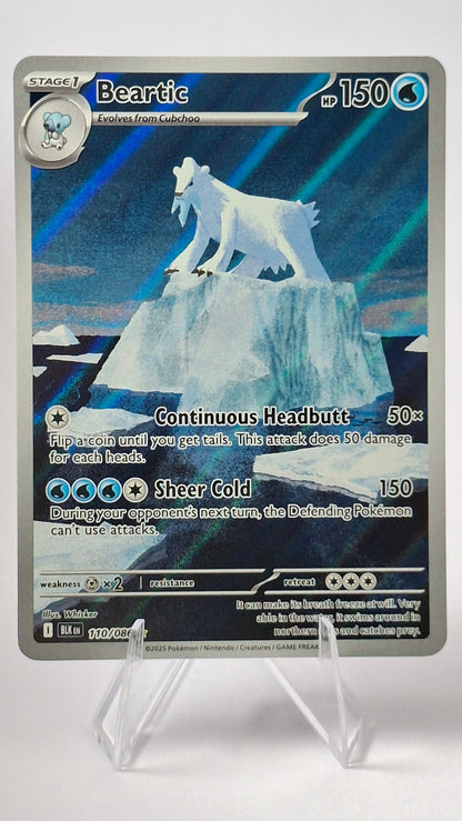 Beartic Illustration Rare – Black Bolt (110/086)