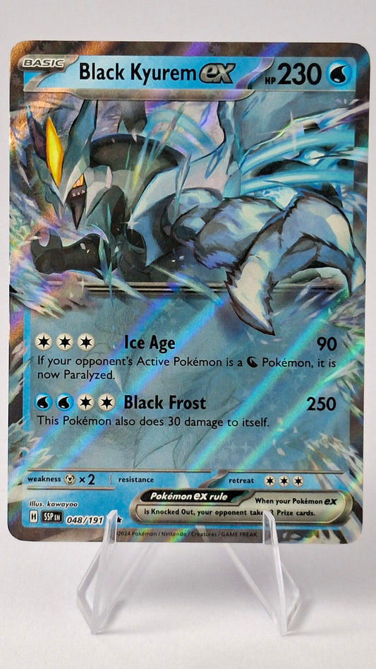 Black Kyurem ex 048/191 - Surging Sparks Double Rare