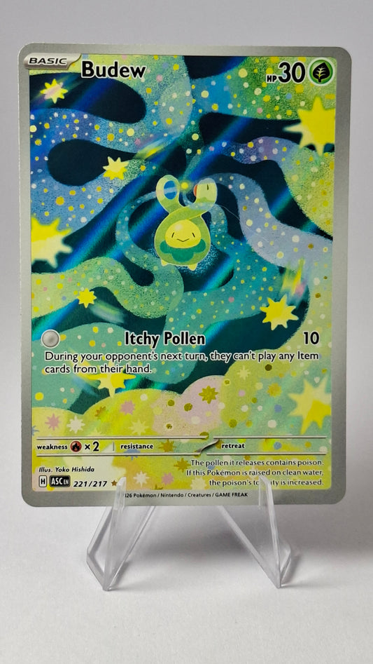 Budew Ascended Heroes Illustration Rare 221/217