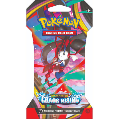Pokemon Mega Evolution - Chaos Rising Sleeved Booster Pack
