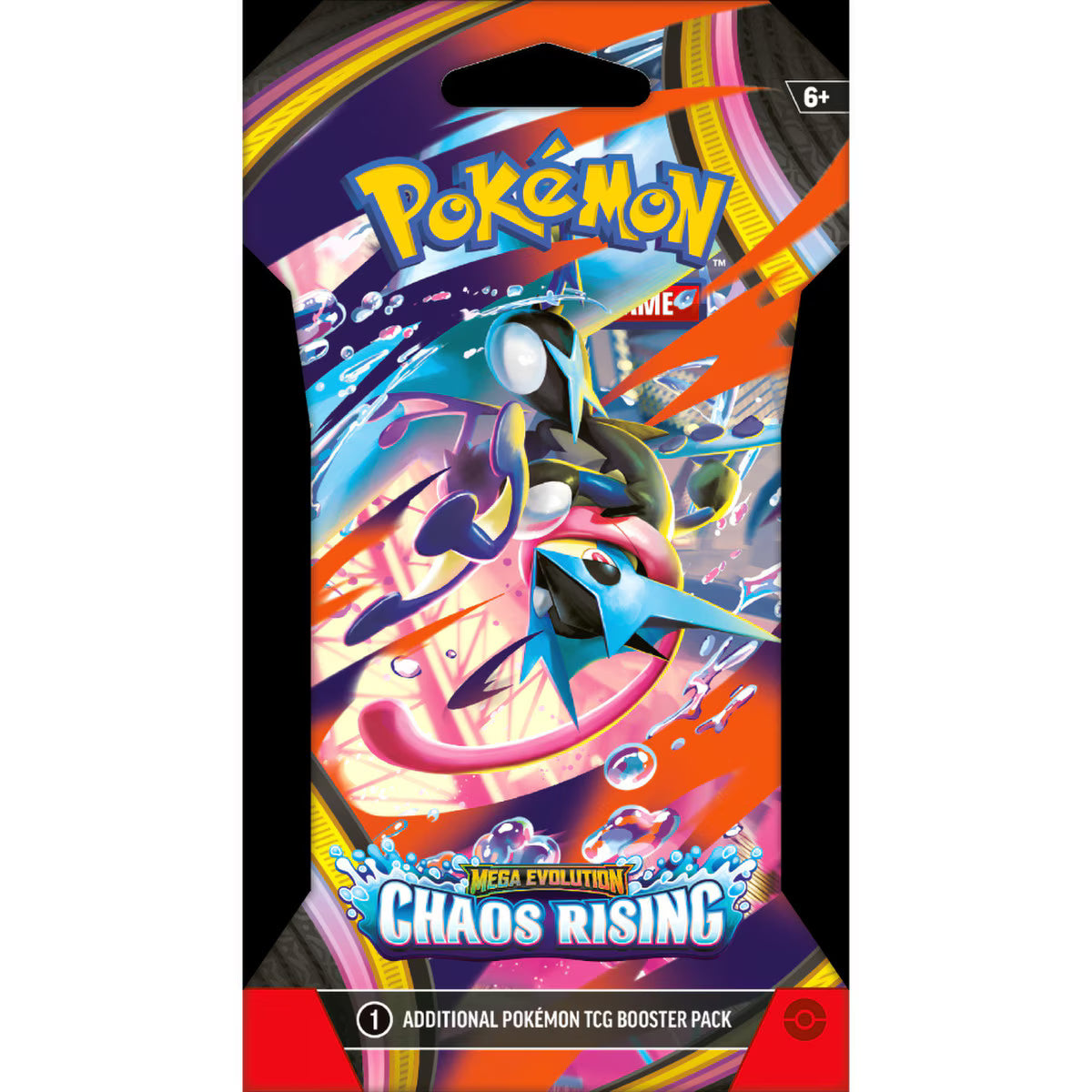 Pokemon Mega Evolution - Chaos Rising Sleeved Booster Pack