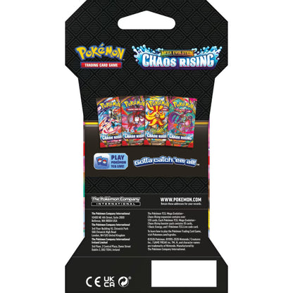 Pokemon Mega Evolution - Chaos Rising Sleeved Booster Pack