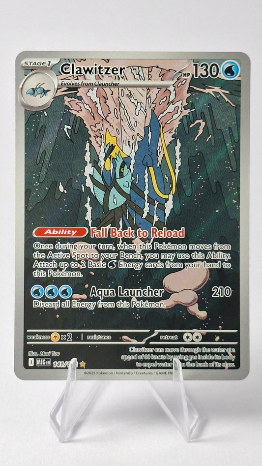 Clawitzer Illustration Rare – Mega Evolution (141/132)