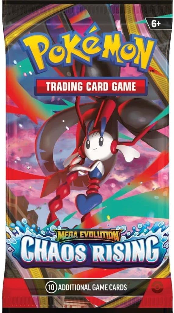 Pokemon Mega Evolution - Chaos Rising Booster Pack
