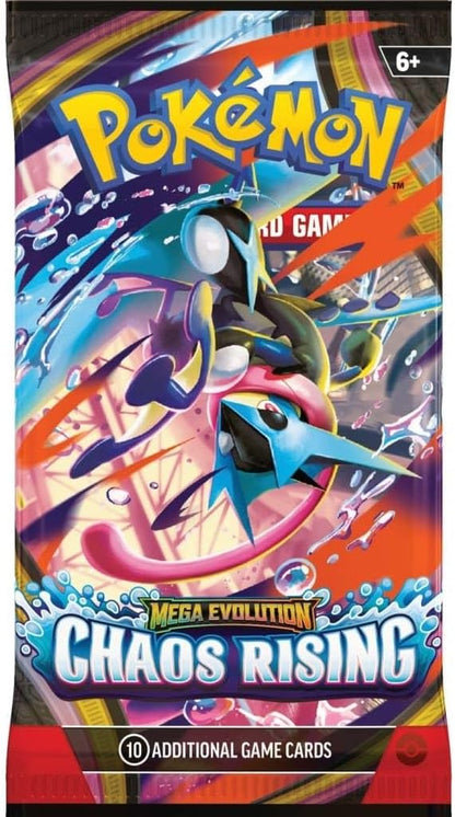 Pokemon Mega Evolution - Chaos Rising Booster Pack