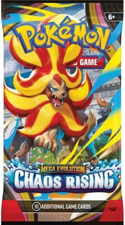 Pokemon Mega Evolution - Chaos Rising Booster Pack