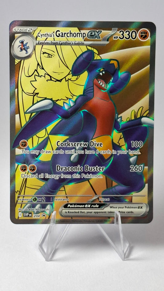 Cynthia's Garchomp ex Scarlet & Violet Promo Promo 204
