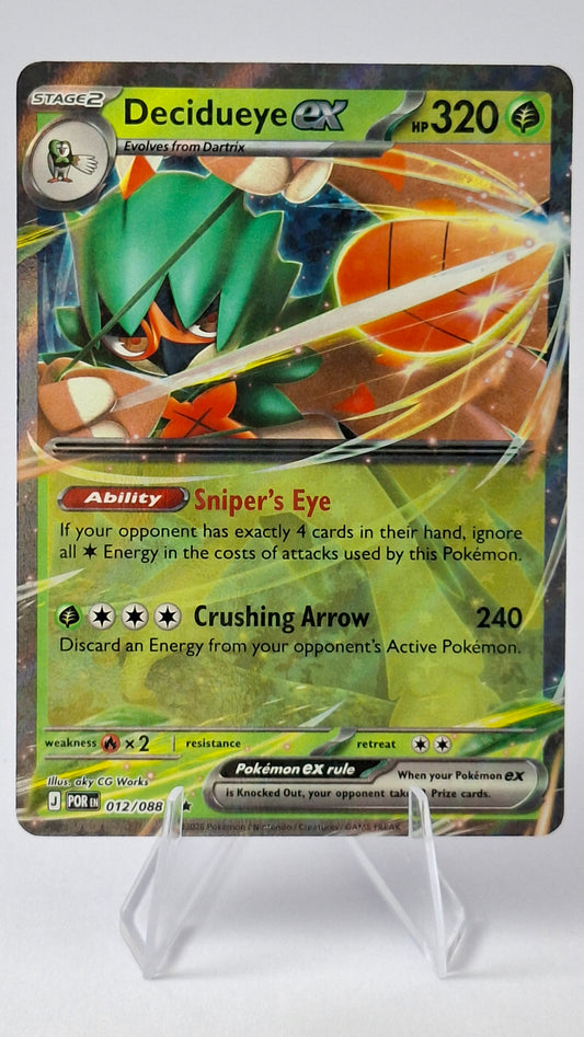 Decidueye ex 012/088 - Perfect Order Double Rare