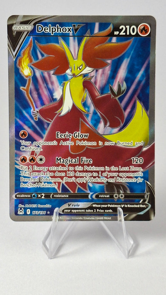 Delphox V (Full Art) Lost Origin Secret Rare 173/196