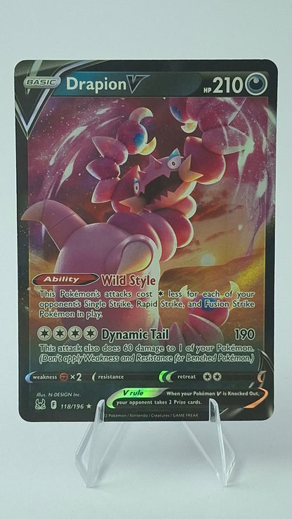 Drapion V 118/196 - Lost Origin Ultra Rare