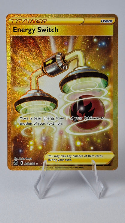 Energy Switch (Secret) Silver Tempest Secret Rare 212/195