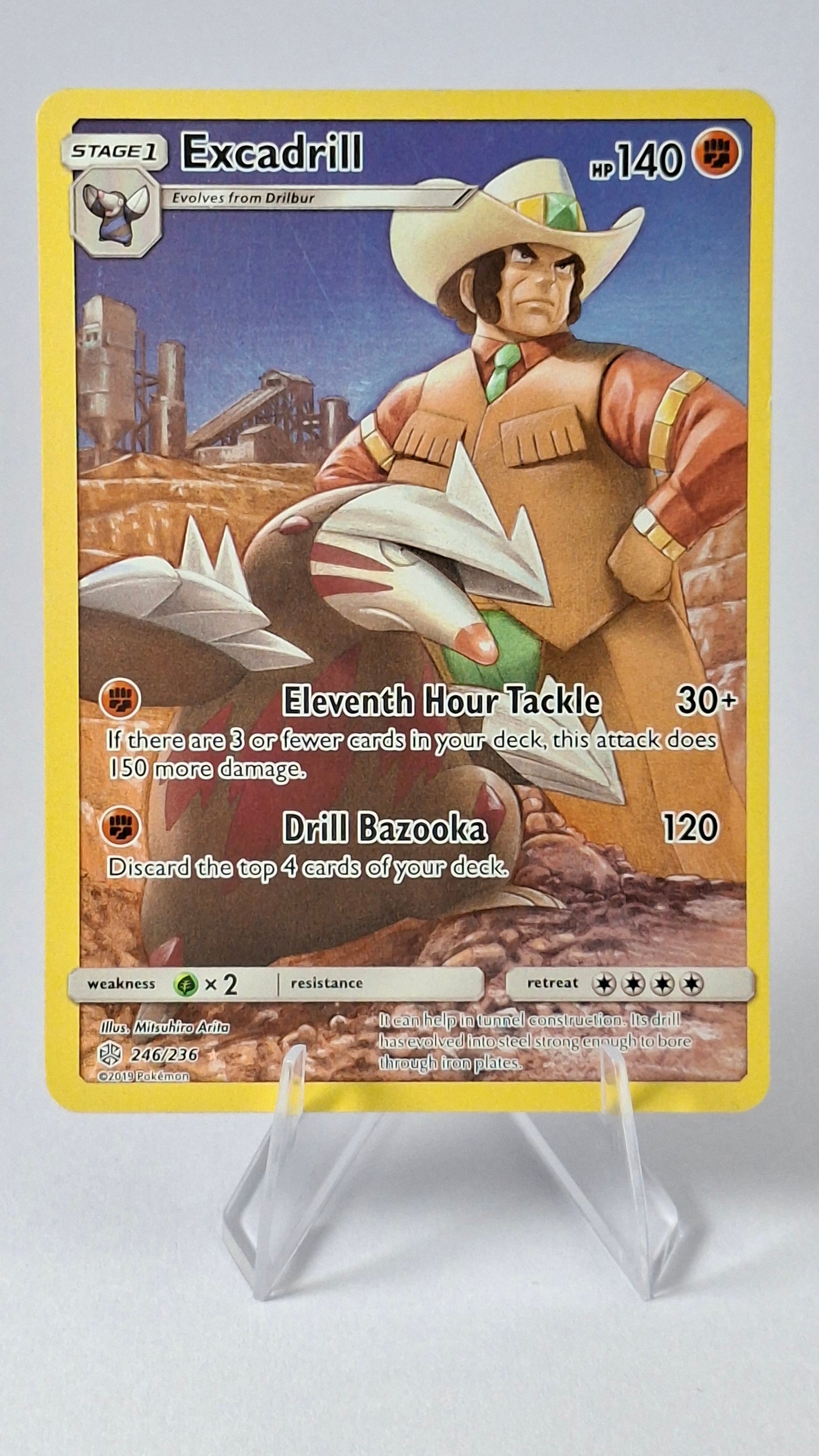 Excadrill (Secret) Cosmic Eclipse Secret Rare 246/236