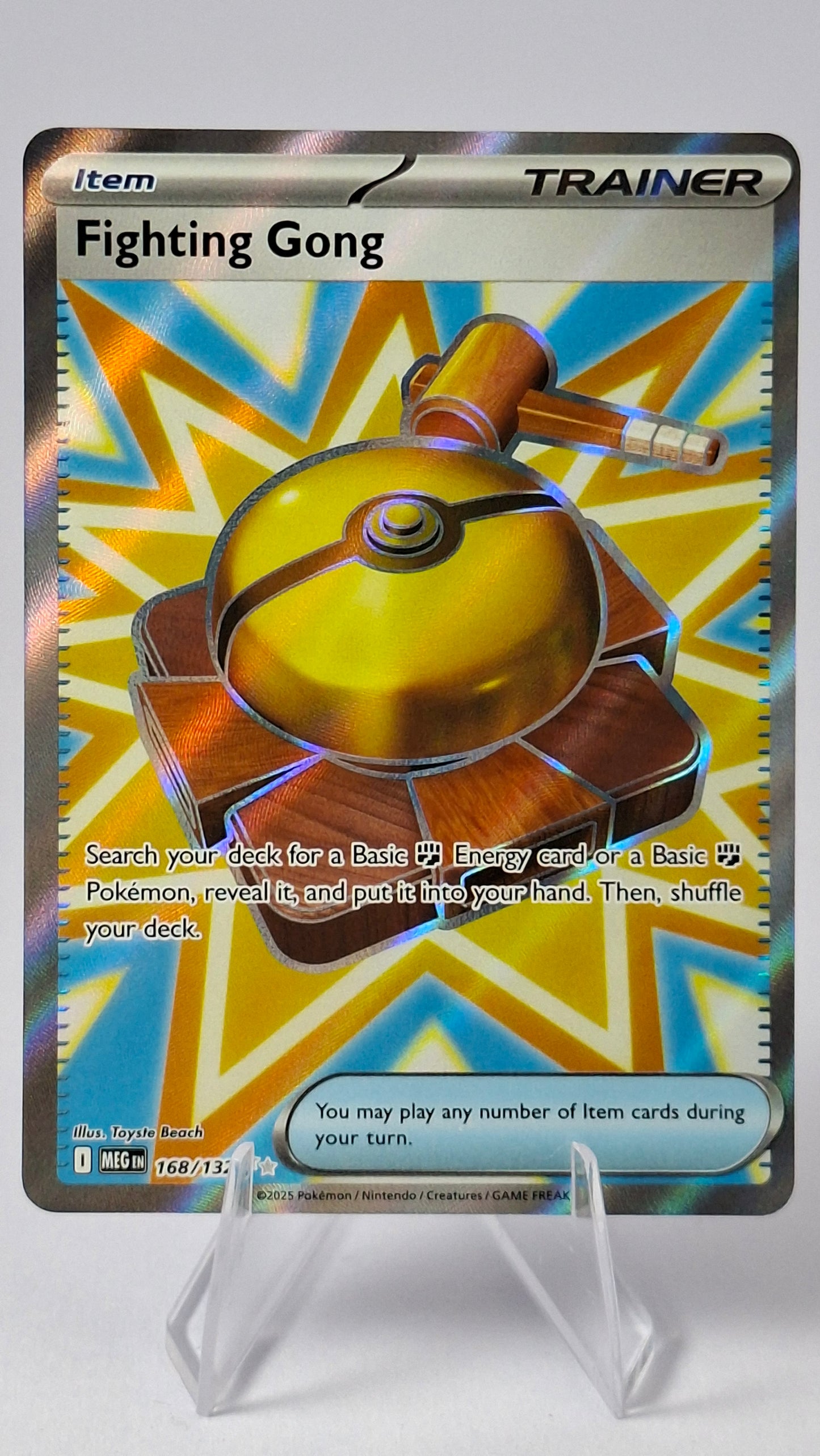 Fighting Gong 168/132 - ME01 Mega Evolution Ultra Rare Full Art