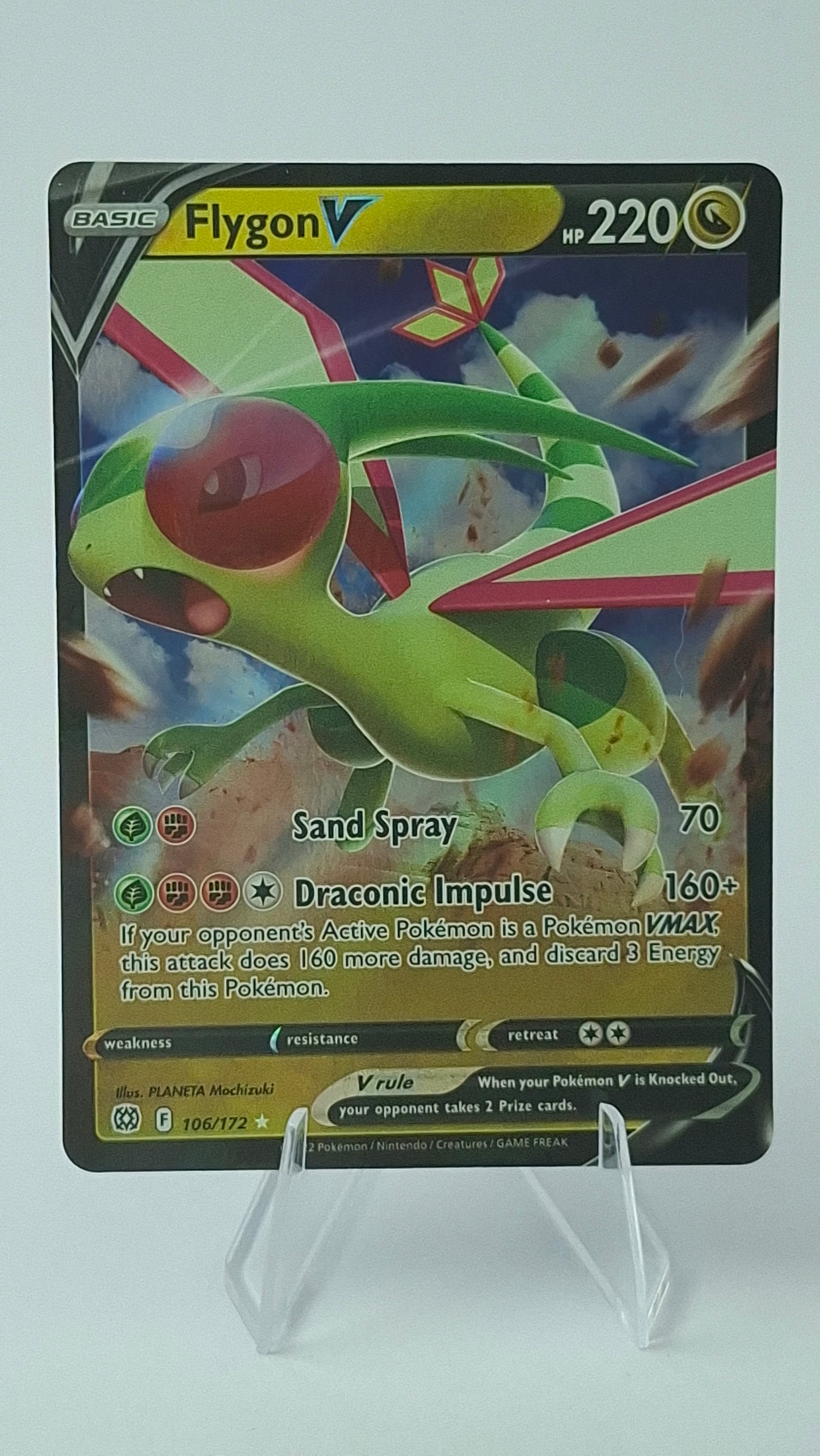 Flygon V 106/172 - Brilliant Stars Ultra Rare