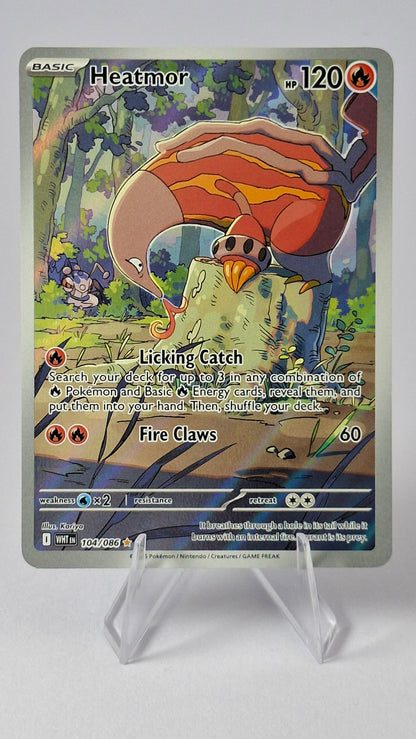 Heatmor White Flare Illustration Rare 104/086