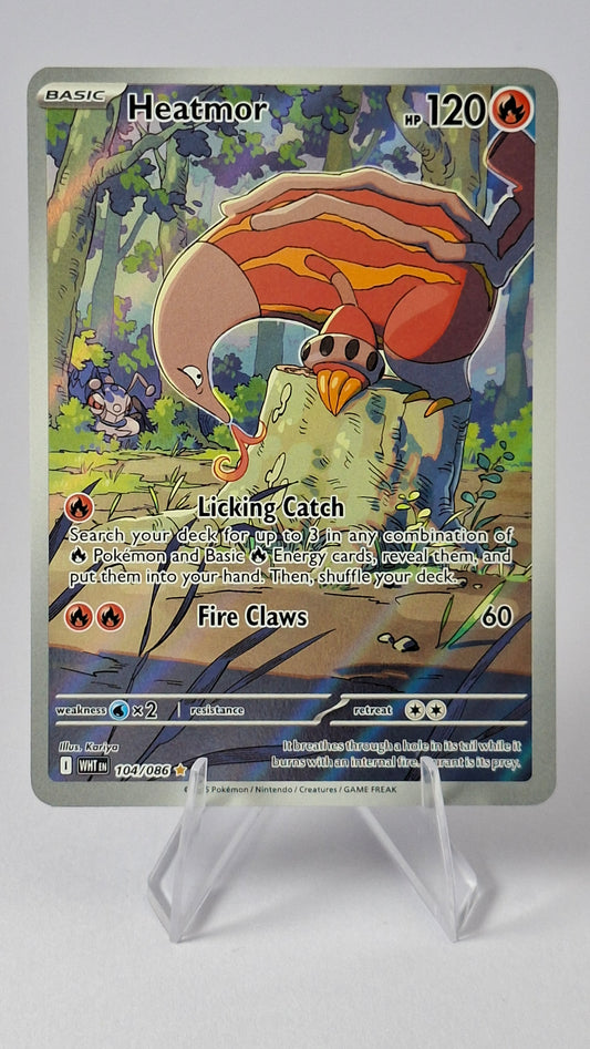 Heatmor White Flare Illustration Rare 104/086