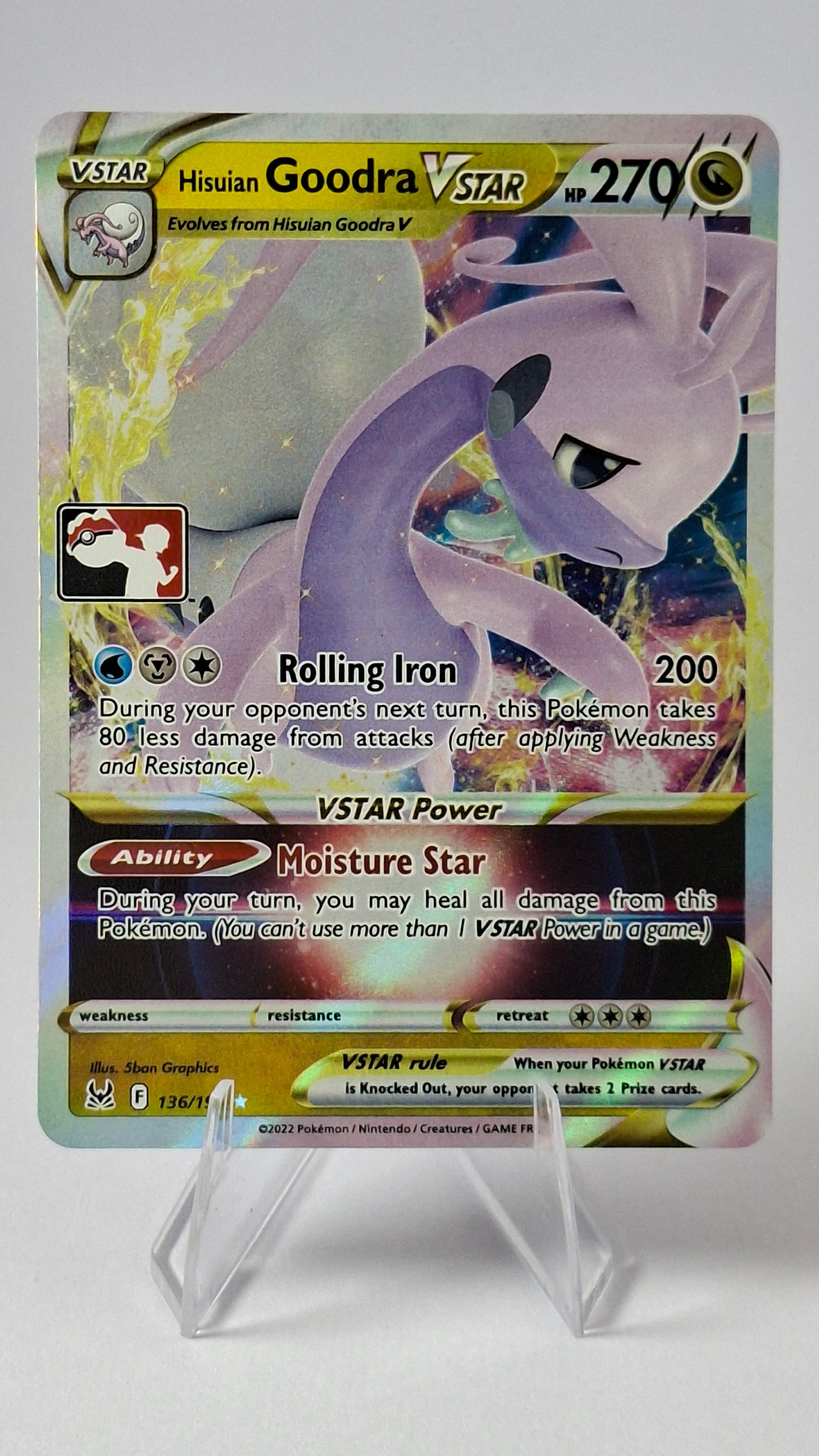 Hisuian Goodra VSTAR – Lost Origin Ultra Rare (136/196)