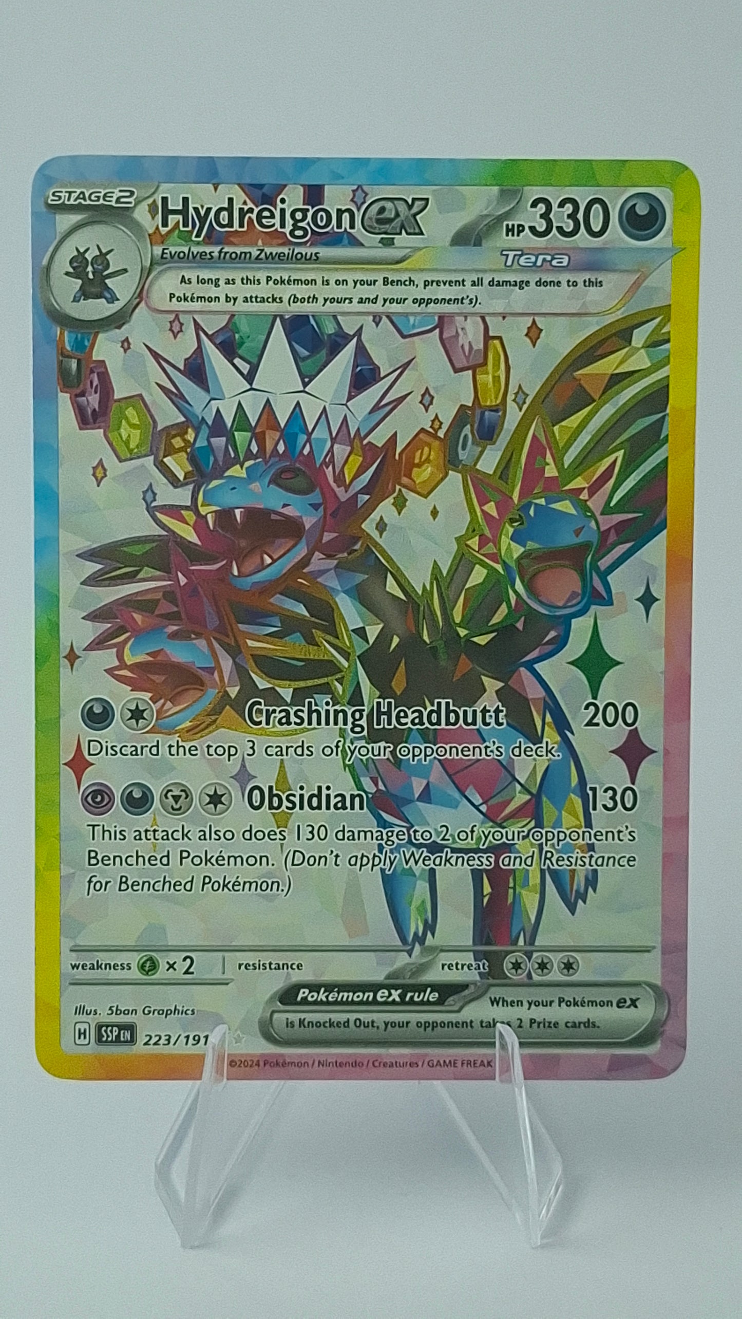 Hydreigon ex 223/191 - Surging Sparks Ultra Rare