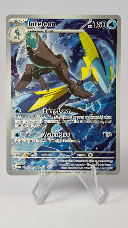 Inteleon Mega Evolution Illustration Rare 142/132