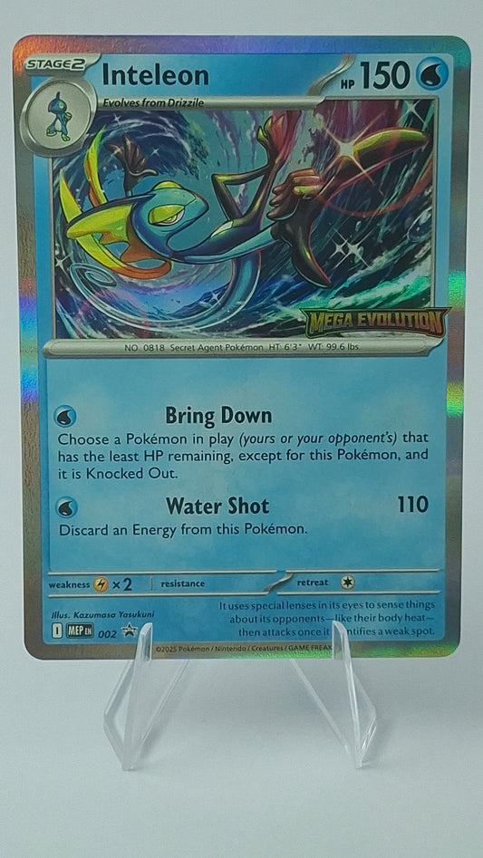 Inteleon 002 - ME Mega Evolution Promo