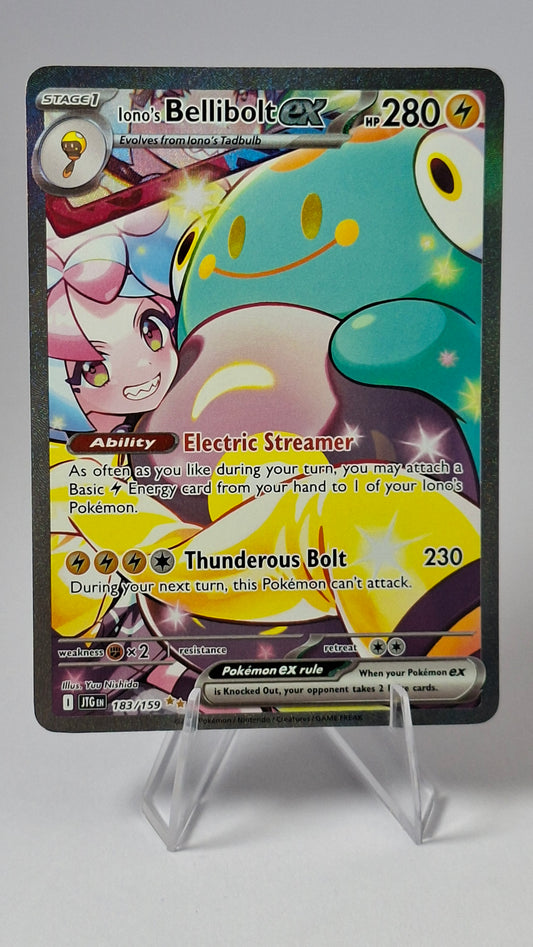 Iono's Bellibolt ex Journey Together Special Illustration Rare 183/159