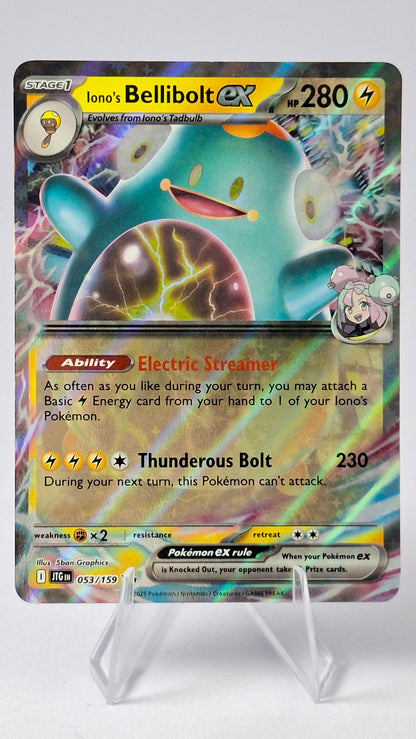 Iono's Bellibolt ex 053/159 - Journey Together Double Rare
