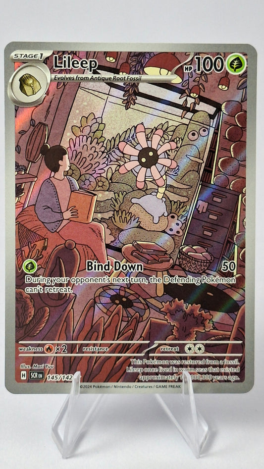 Lileep 145/142 - Stellar Crown Illustration Rare