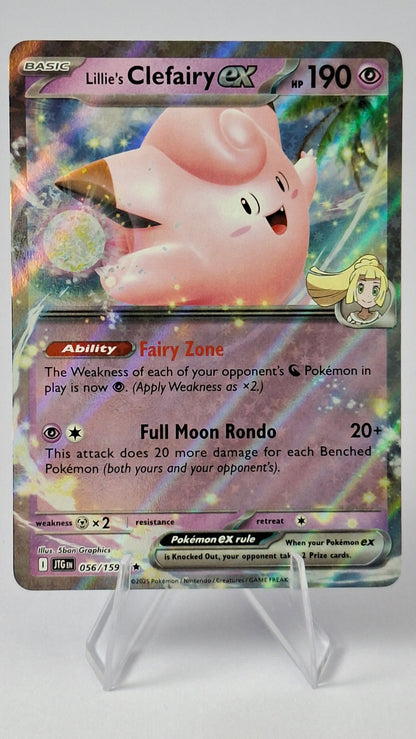Lillie's Clefairy ex 056/159 - Journey Together Double Rare