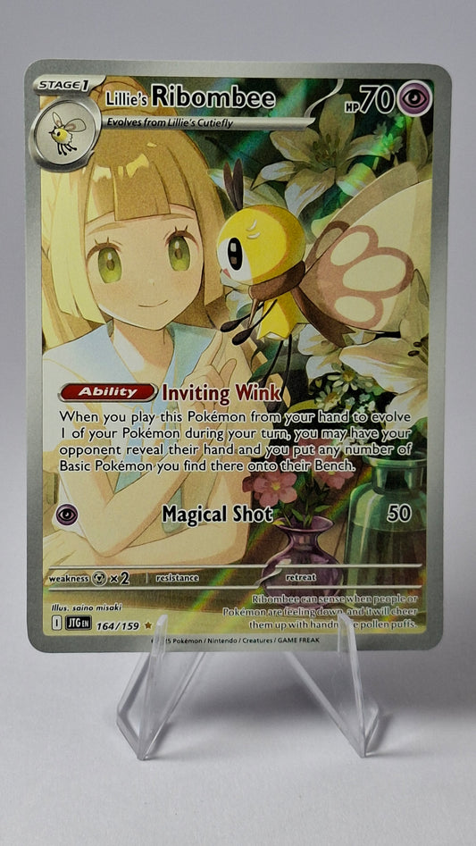 Lillie's Ribombee Journey Together Illustration Rare 164/159