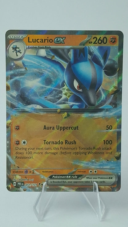 Lucario ex 051/131 - Prismatic Evolutions Double Rare