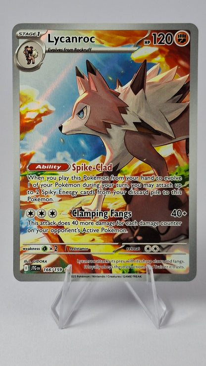 Lycanroc Journey Together Illustration Rare 166/159