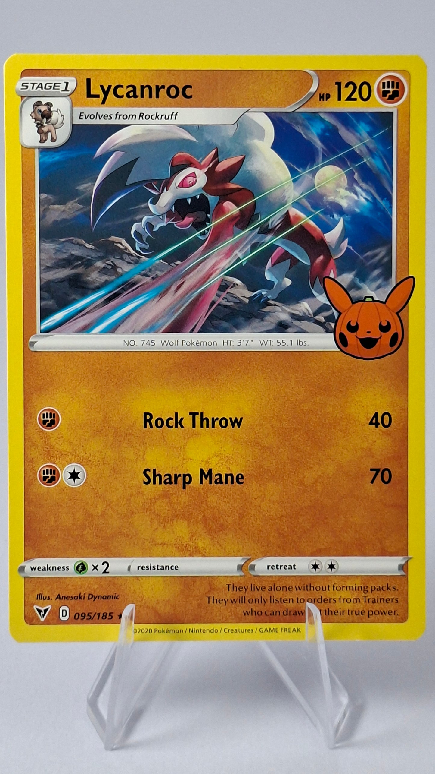 Lycanroc 095 - Trick or Trade BOOster Bundle 2023