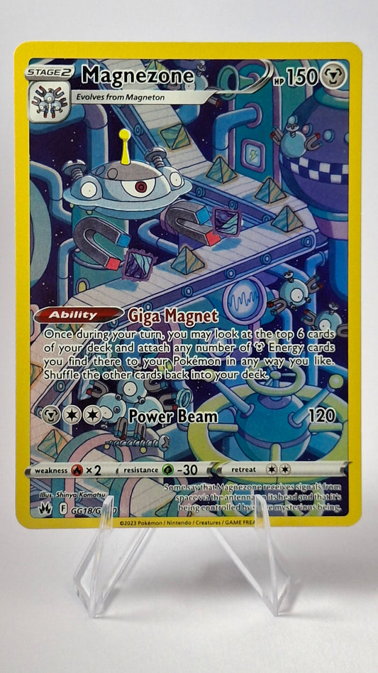 Magnezone Holo Rare – Crown Zenith Galarian Gallery (GG18/GG70)