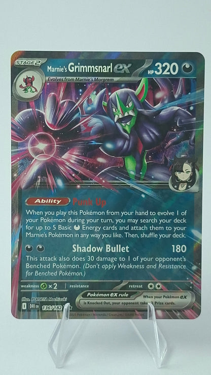 Marnie's Grimmsnarl ex 136/182 - Destined Rivals Ultra Rare