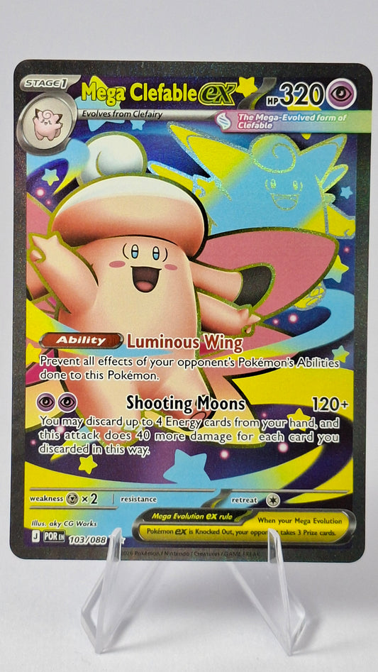 Mega Clefable ex 103/088 - Perfect Order Ultra Rare