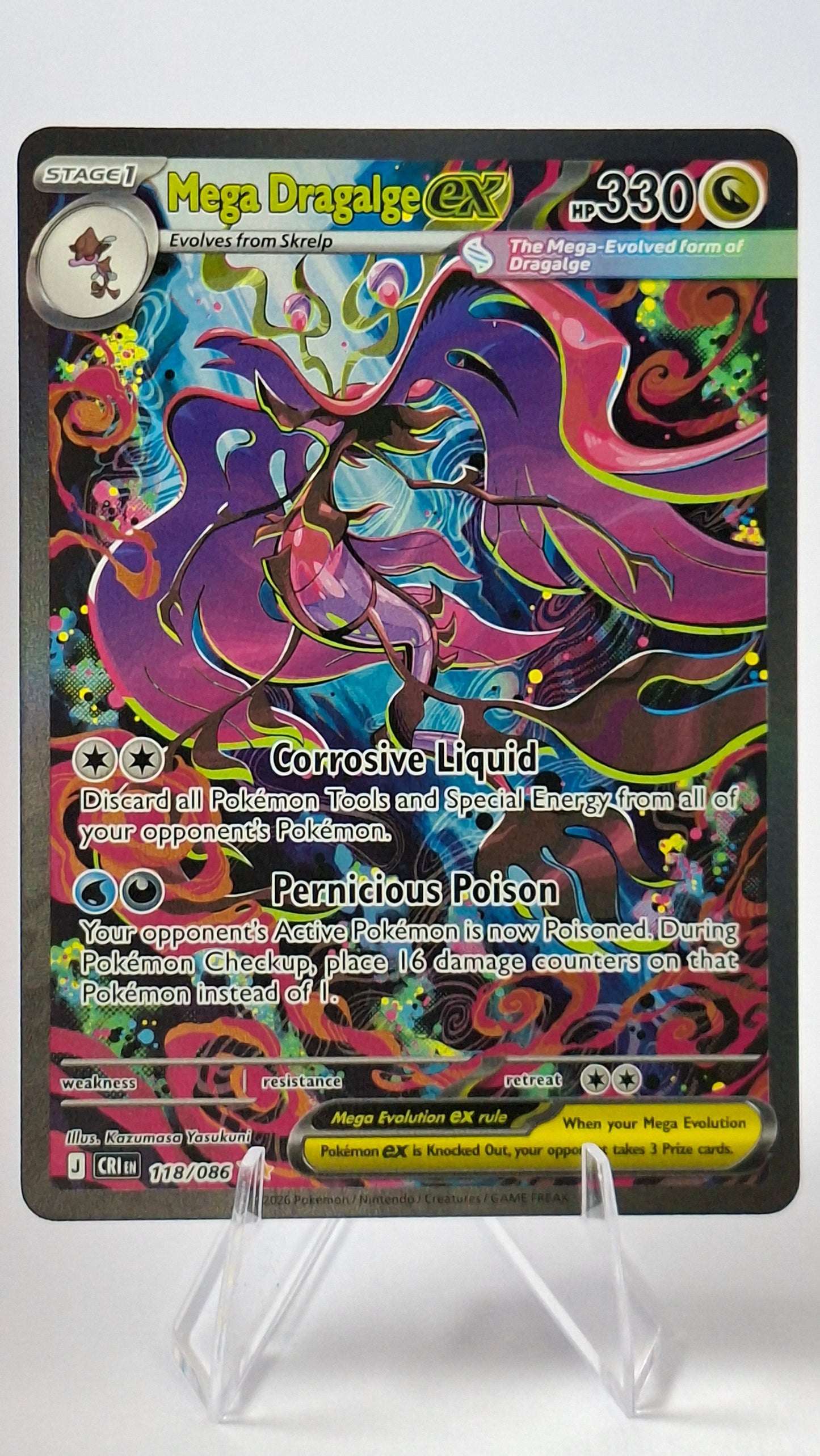 Mega Dragalge ex – Chaos Rising Special Illustration Rare (118/086)